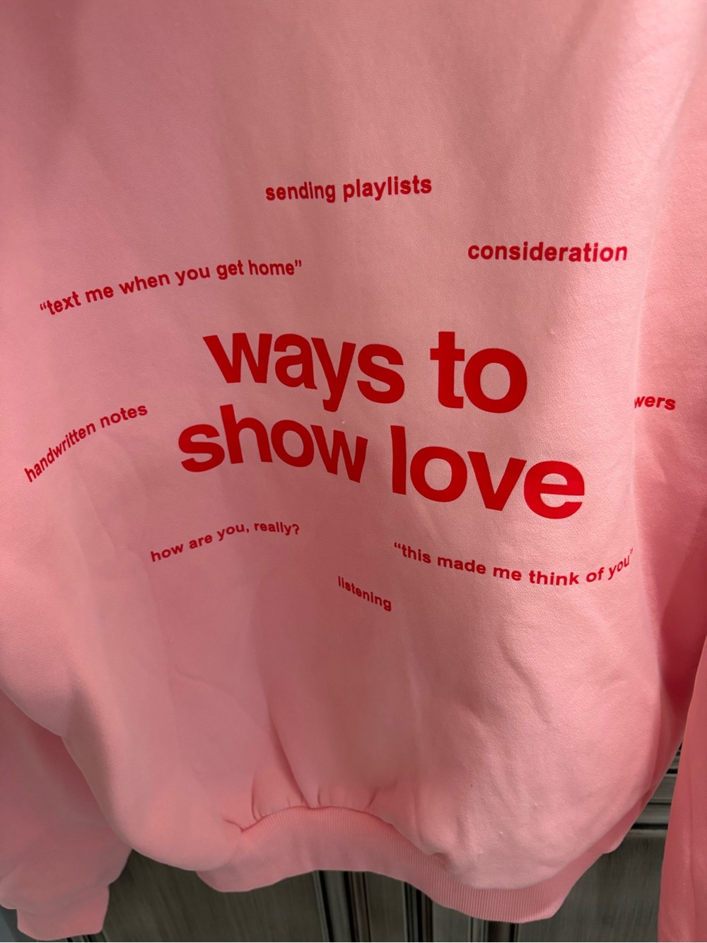 Comfrt Love Hoodie Sweatshirt - Classic Pullover - Picture 6 of 9